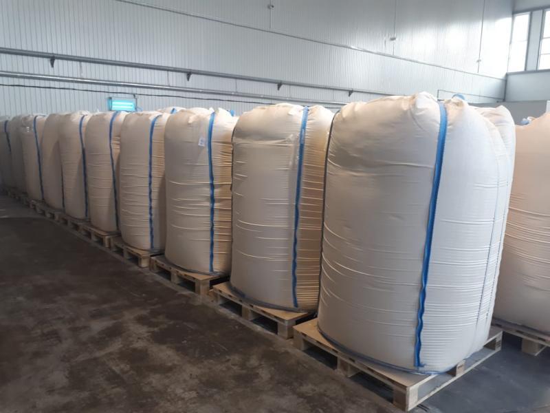 Отгрузили партию мешков 25 и 50 кг оптом в Красноярск